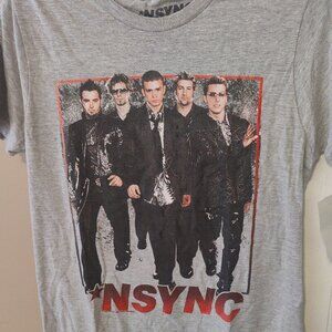 NWT NSYNC Gray Short Sleeve Shirt